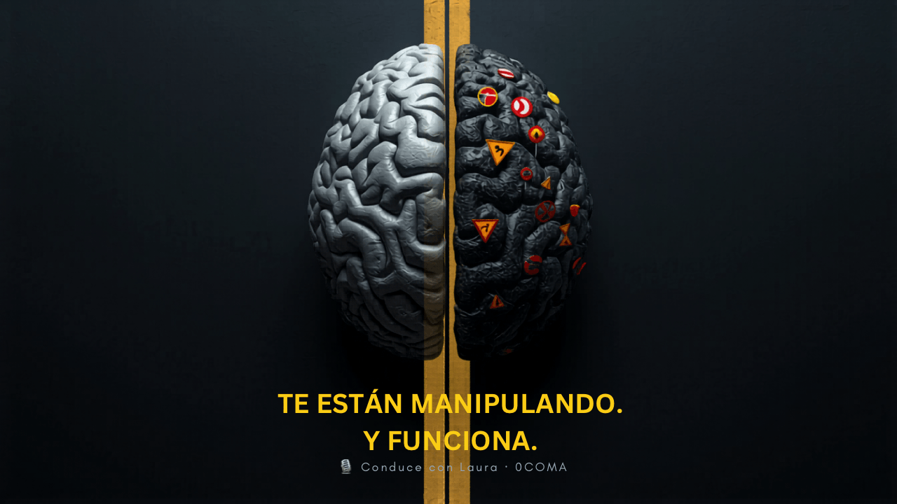 Manipulación vial — cerebro y asfalto