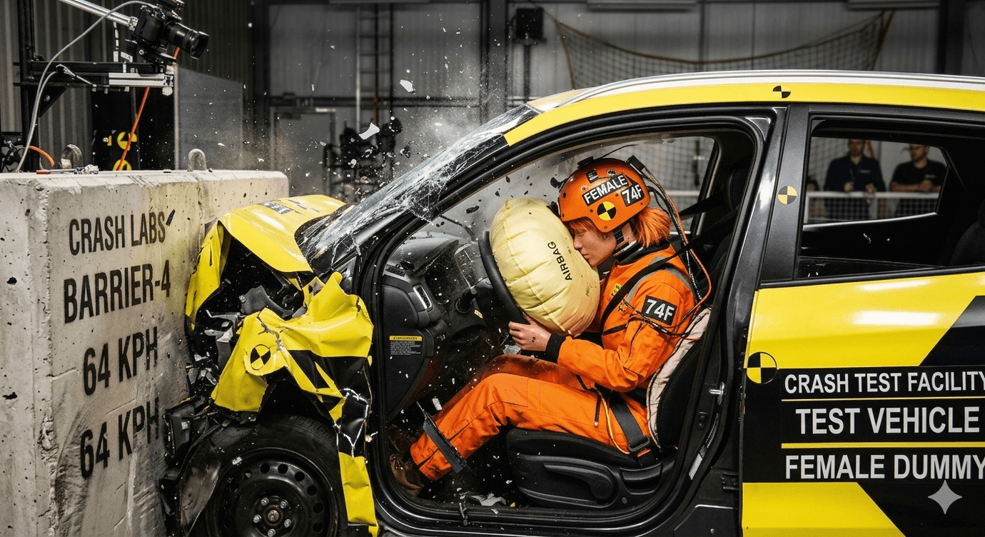 Los Dummies — maniquíes de crash test