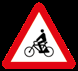 Señal P-22 — Paso para ciclistas