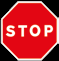 Señal R-2 — STOP — Detención obligatoria