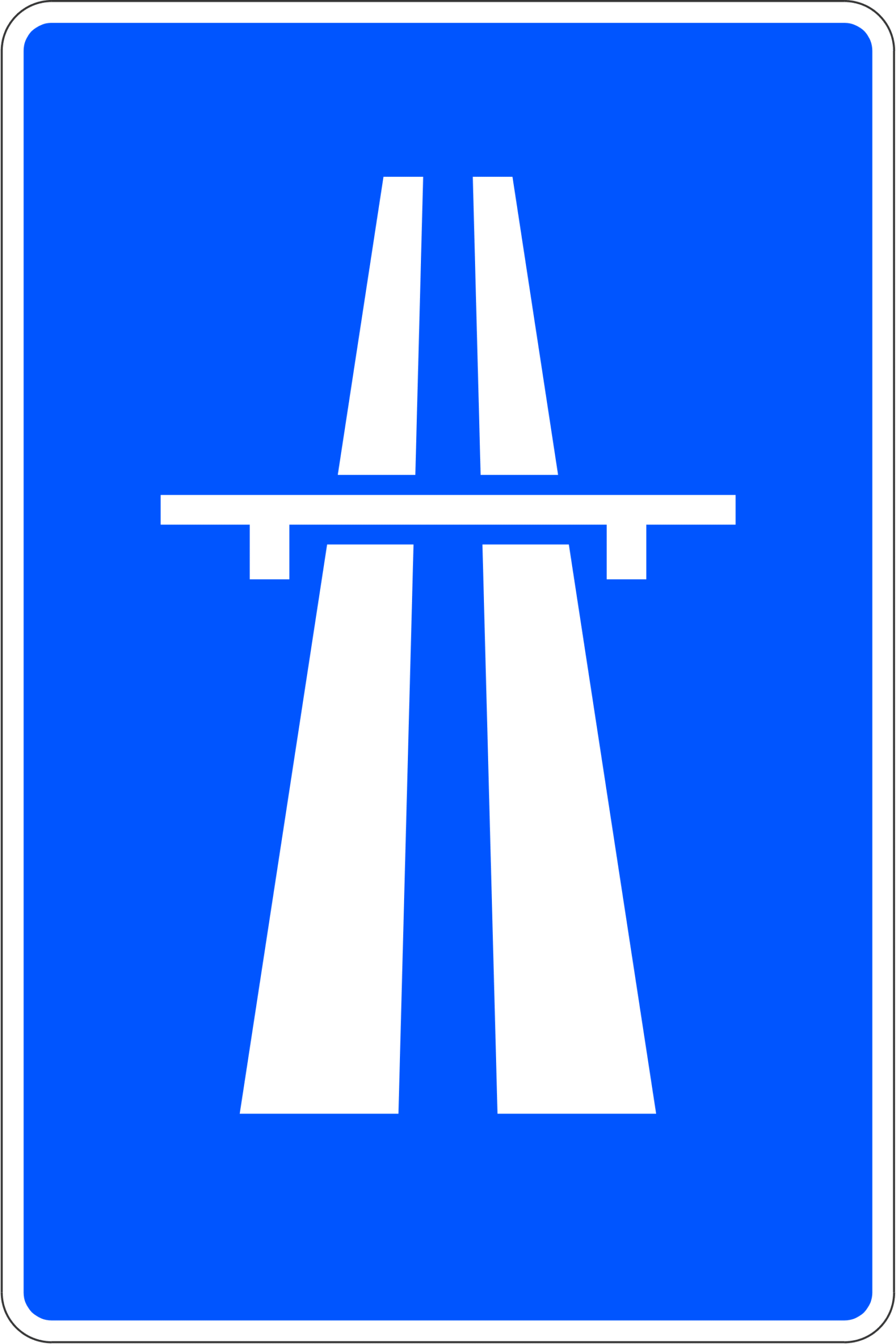 Señal S-1 — Autopista