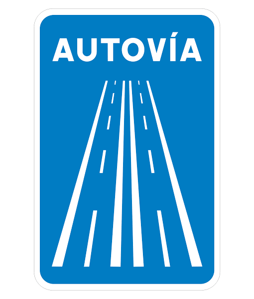 Señal S-1a — Autovía