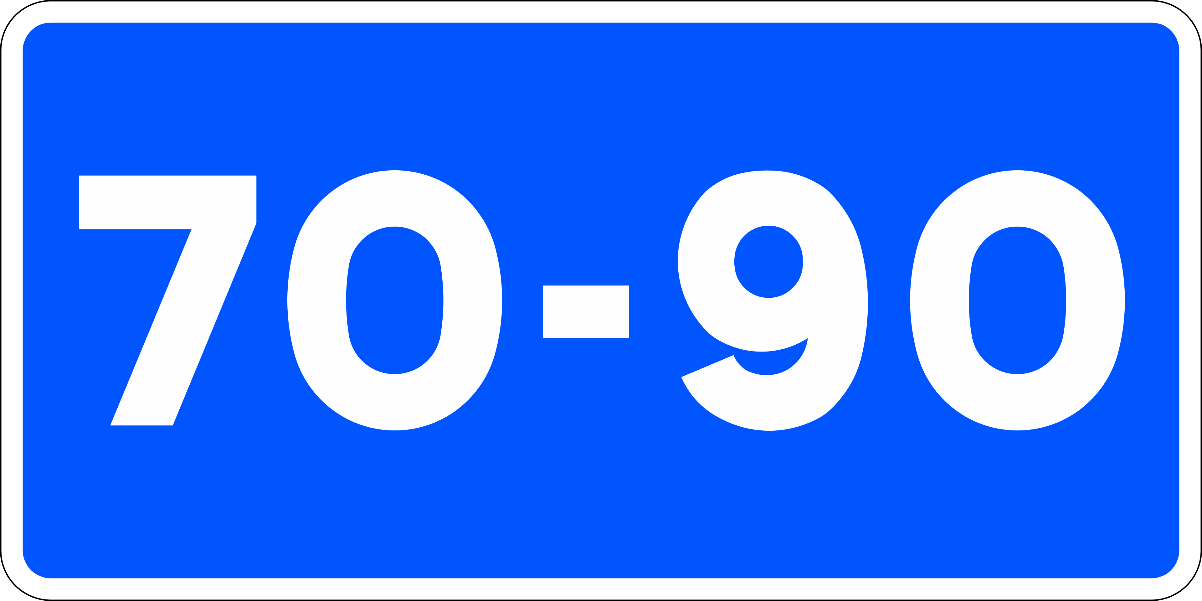Señal S-9 — Velocidades aconsejadas por carril