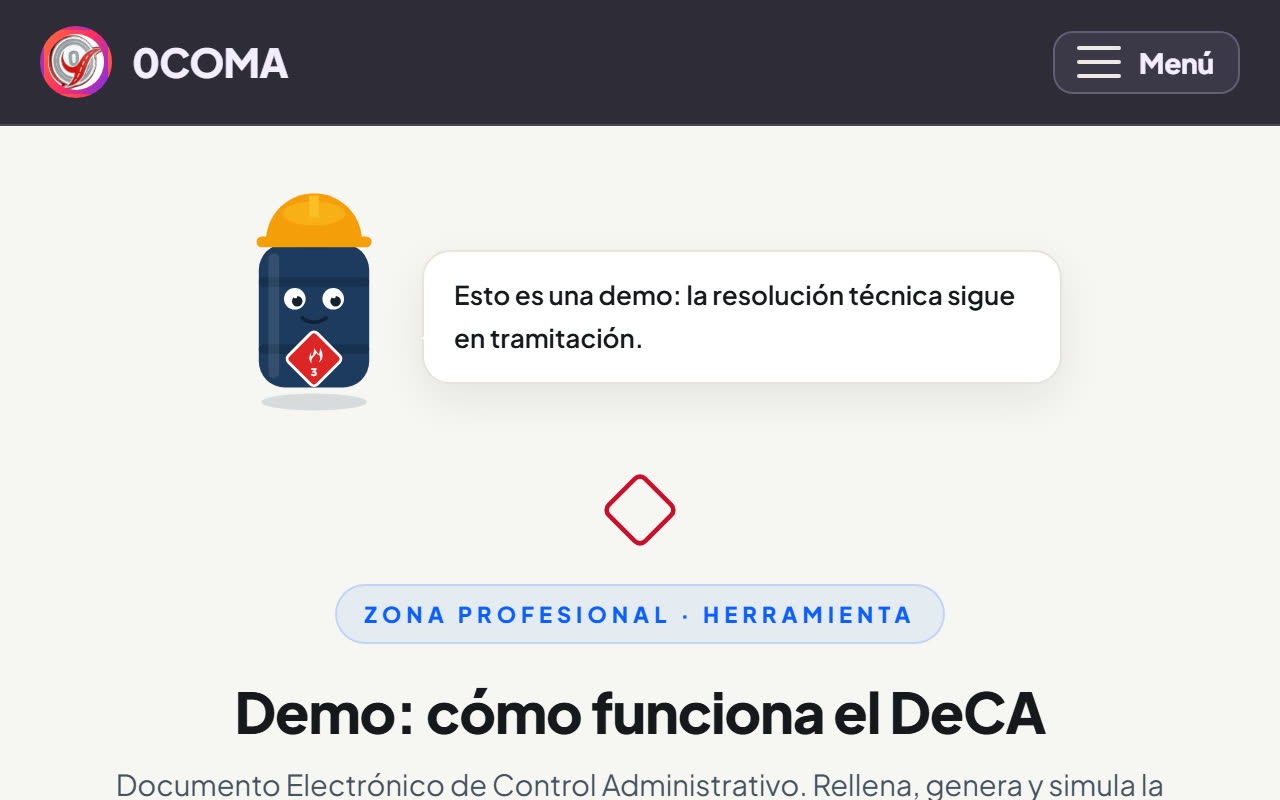 Simulador del DeCA